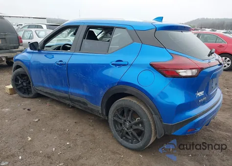 2023 Nissan Kicks Sv Xtronic Cvt from USA, damaged, VIN 3N1CP5CV2PL486890